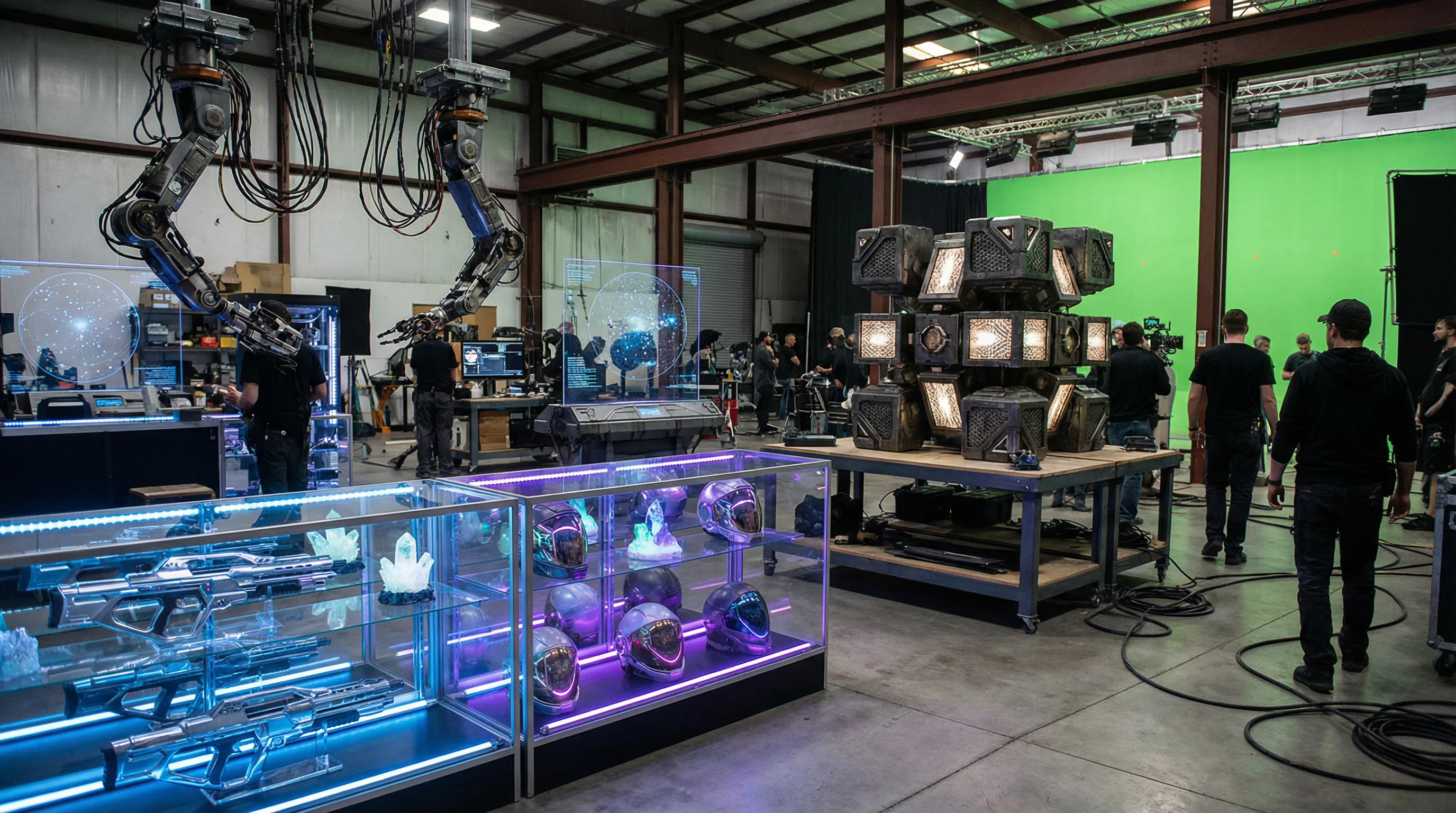 科幻电影星际迷途特效道具展示